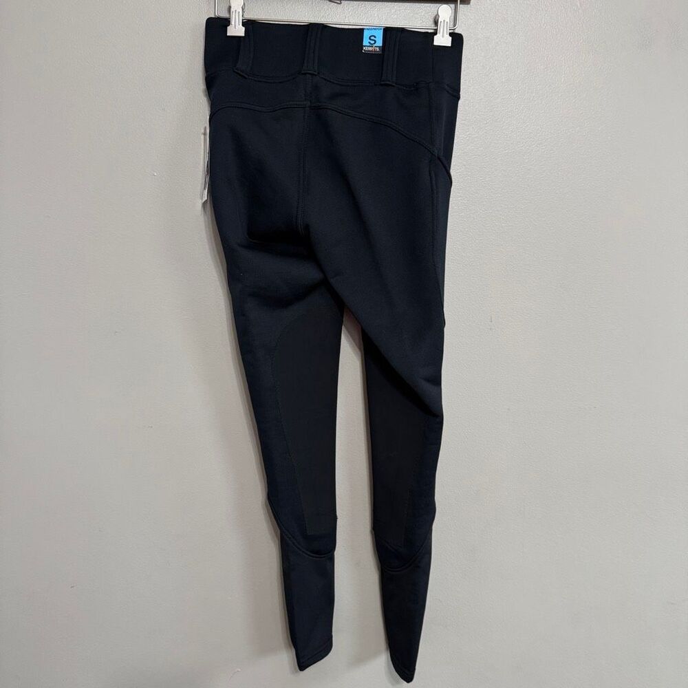Kerrits NWT black Sit Tight Windpro Kneepatch riding pant size small - Picture 3 of 7